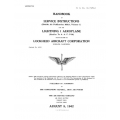 Lockheed Lightning I Aeroplane Handbook of Service Instructions 01-75FG-2